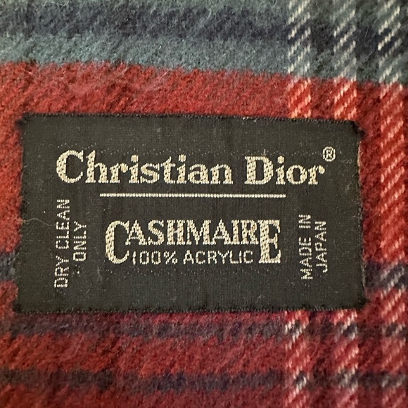 Christian Dior cashmere scarf - Picture 2 of 4